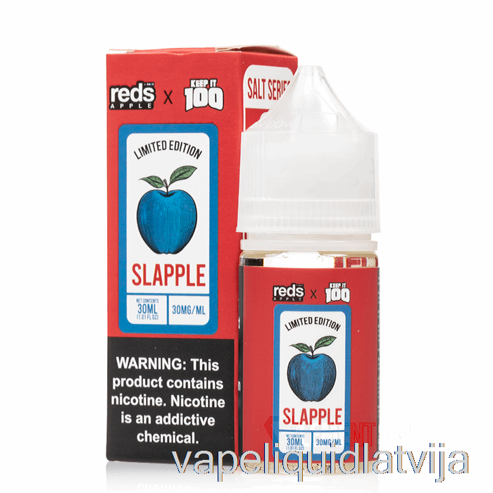 Slapple - 7 Daze X Turiet To 100 Sāļi - 30ml 30mg Vape šķidrums